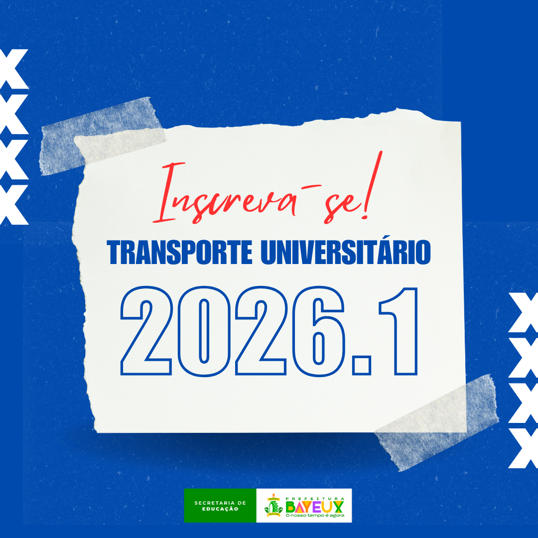 📢 Abertura do Edital de Transporte Universitário 2026.1 🚍