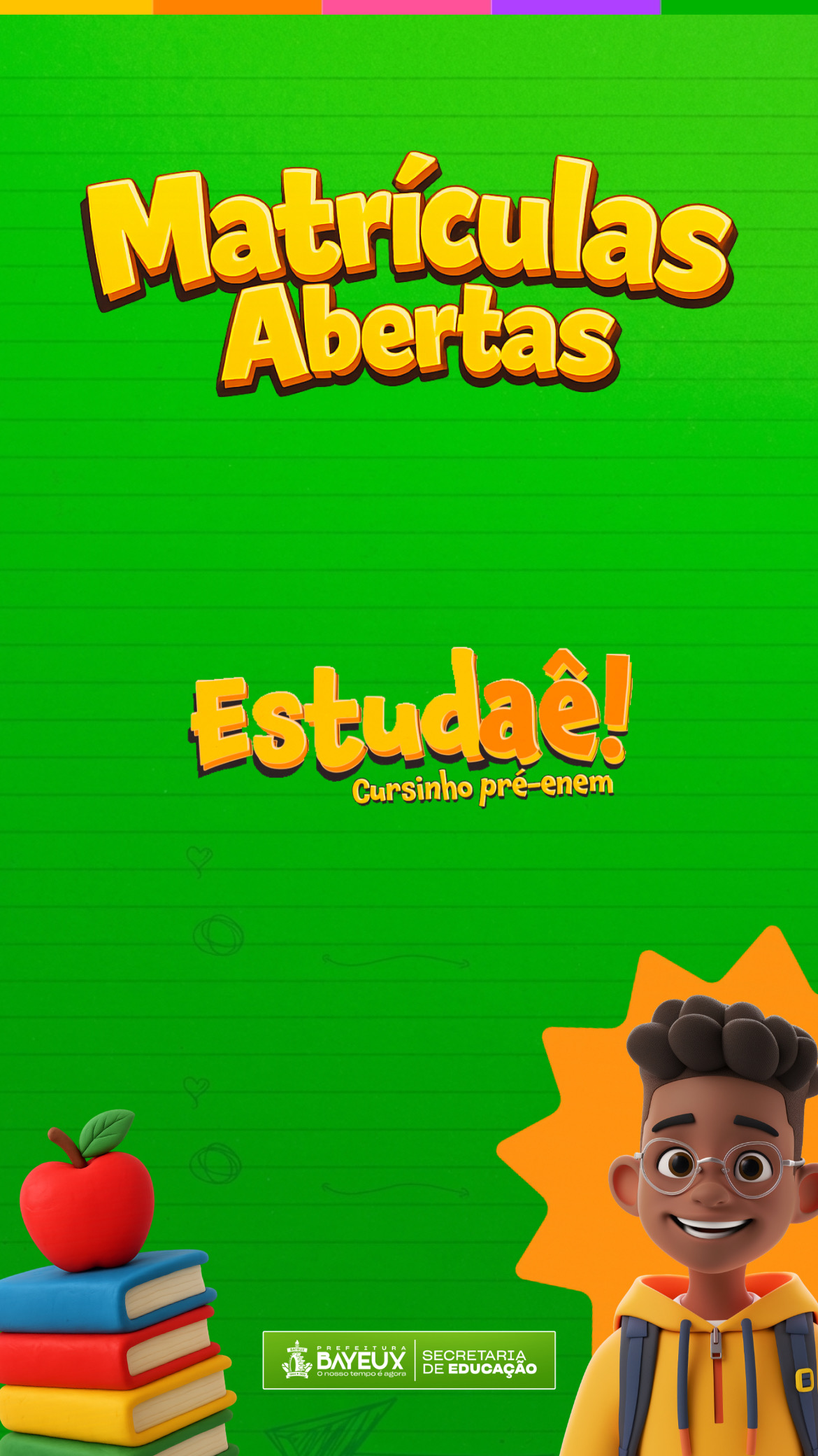 Matrículas Abertas!